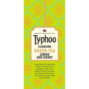 TYPHOO-Natural Green Tea Lemon and Honey-25 Bags
